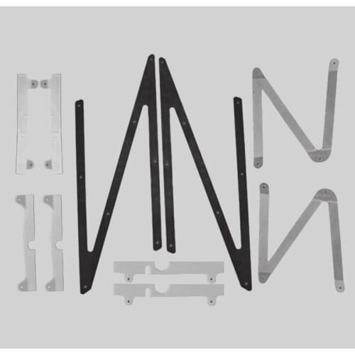 Dynam DY8952 WACO YMF-5D Red Wing struts Waco-09 RC Plane Parts