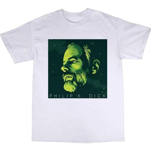 Philip K. Dick T-Shirt 100% Cotton Ubik A Scanner Darkly Blade Runner Valis Harajuku Tee Shirt