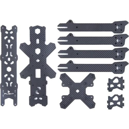 IFlight TITAN XL5 FPV Freestyle Drone Frame Kits Replacement Arm / Bottom Plate / Top Plate / Medium Plate / Side Plate