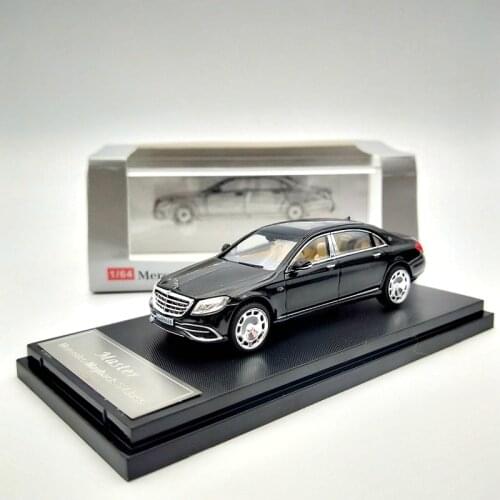 Master 1:64 BENZ Maybach S680 collection of die casting alloy trolley model
