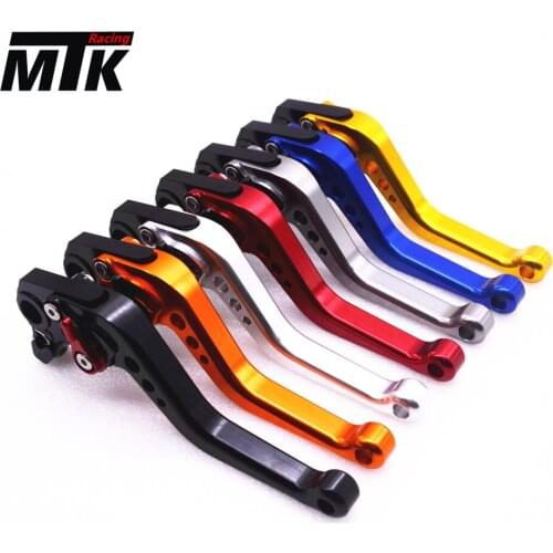 Motorcycle Short Handlebar CNC Clutch Brake Levers For Suzuki GSXR600 GSXR750 GSXR1000