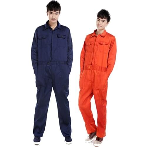 Autumn Worker One-piece Jumpsuit Overall Long Sleeve Factory Workshop Mechanical Auto Repairmen Painter Working uniform Coverall