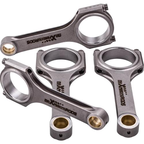 4340 H Beam Connecting Rods Racing Conrod for VW Passat Golf Gti 1.8T 225 2.0 16V 20V for Audi A3 A4 A6 S4 TT 1.8 19mm 800hp