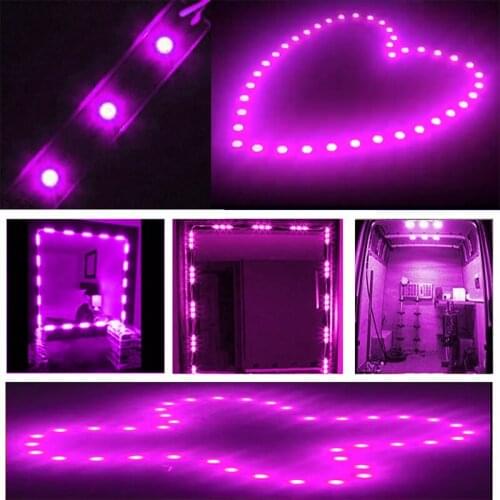 YOLU 20 Pcs 5050 LED light module Fit for sign injection COB with lens DC12V 0.96W 60lm IP65