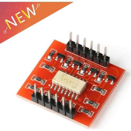 TLP281 High Low Level Optocoupler Isolation 4 Channel CH Opto-isolator IC Module Expansion Board For Arduino