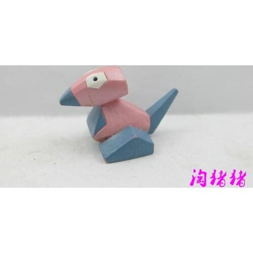 TOMY Pokemon Action Figure Medium MC Porygon 3D Dragon Rare Out-of-print Model Toy