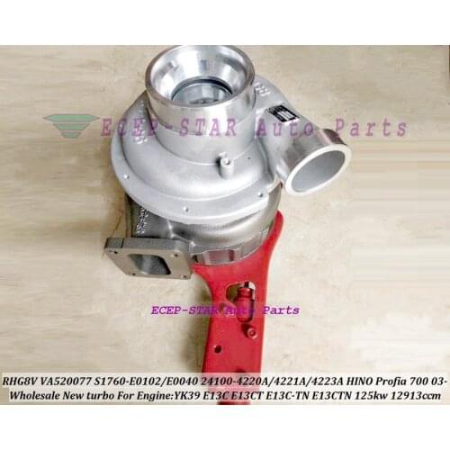 Turbo VE520040 24100-4223B 24100-4223C 24100-4223D 24100-4223D S1760-E0100 S1760-E0101 S1760-E0100-A 24100-4223A E13C-TN E13CT