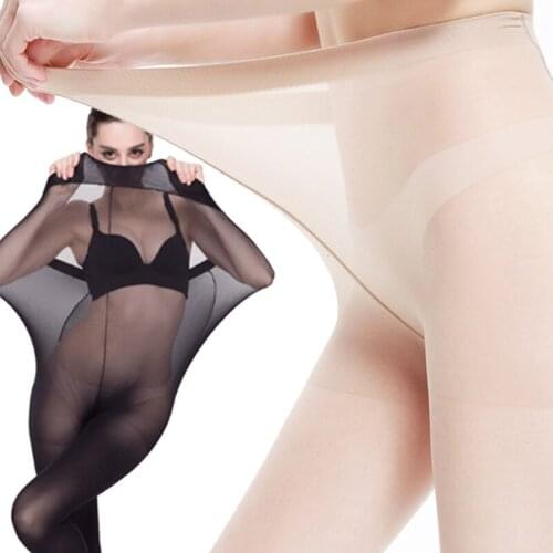 Ultra-thin Super Elastic Magical Stockings Women Nylon Pantyhose Sexy Skinny Legs Tights Anti Hook Silk Stocking Pantys Medias