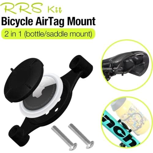 Rrskit Cycle Bottle Cage Position Installation AirTag Protective Cover For Mountain Bike Road Bicycle Accessories