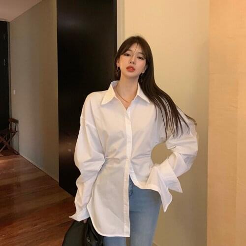 WENYINFLOWER Womens White Shirts