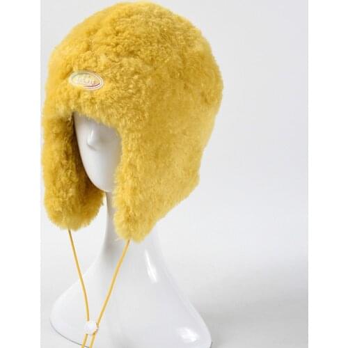 Winter Women Bomber Hats Men Warm Thickened Ear Flaps Winter Hats Girls Rabbit Fur Decor Bomber Hat Earflap Caps Outdoor Ski Hat