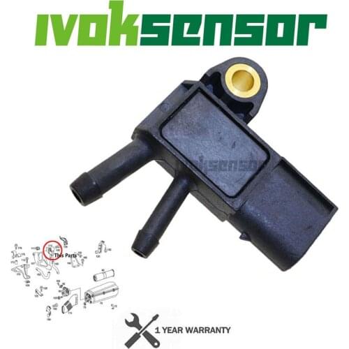 0281002924 DPF Differential Map sensor for Benz Smart G M GL-CLASS ML280 ML300 ML320 ML350 A 6429050100 0061539528 0061534928