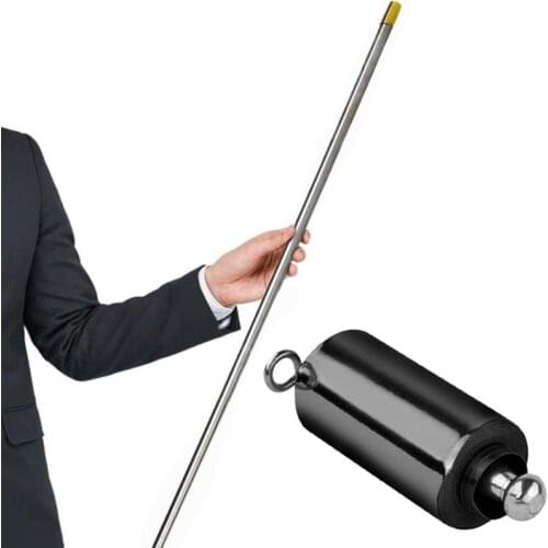 110cm Magic telescopic props Metal Magic Wand Portable Professional Magic Props Funny Staff Martial Arts Metal Magic Pocket