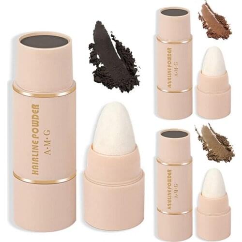 2.7g Brow Stamp Powder Long-lasting Waterproof Multi-functional Hairline Eyebrow Shaping Makeup Powder for Girl
