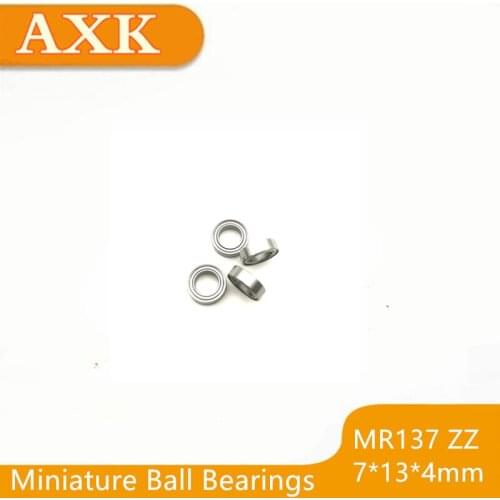 2019 Limited New Mr137zz Bearing Abec-3 (10pcs) 7*13*4 Mm Miniature Mr137 Zz Ball Bearings L1370zz Mr137z
