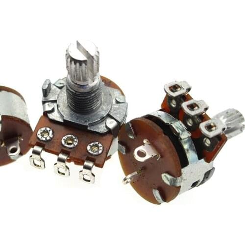 3pcs 148 Potentiometer with Switch B504 B500k Lamp Dimmer Switch Speed Switch Potentiometer