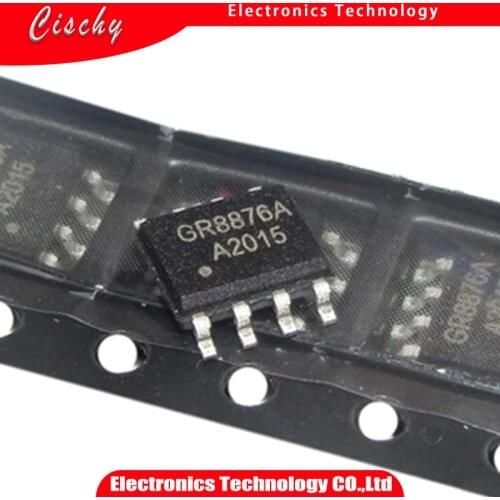 5pcs GR8876 SOP-8 GR8876A SOP 8876A SOP8 GR8876AKG