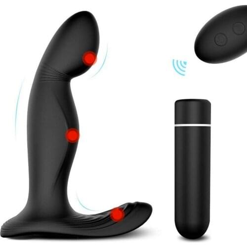 Remote Control Anal Plug Vibrator Sex Toys For Man Multi Frequency Dildo Stimulation Male Prostate Massager Adult Sex Shop