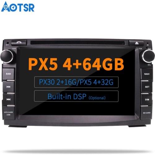 AOTSR Android 9.0 / 10.0 DSP Radio For KIA Venga Ceed 2009 2010 - 2017 Car GPS Navigation 2 Din Bluetooth Player Car Dashboard