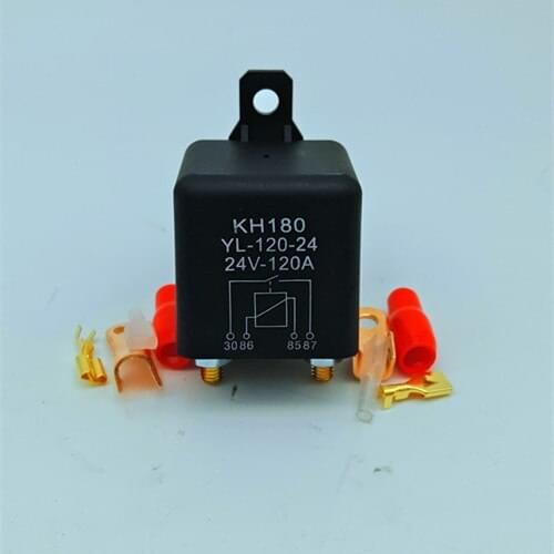 High Power Car Relay 24V DC 120A/200A Car Truck Motor Switch Car Relay Continuous/Intermittent Type Automotive Relay