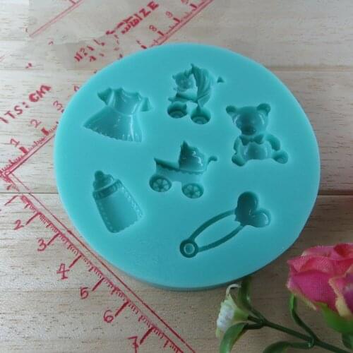 Free shipping Baby series Modelling fondant silicon mold chocolate cake decoration silicone mold silicone mold