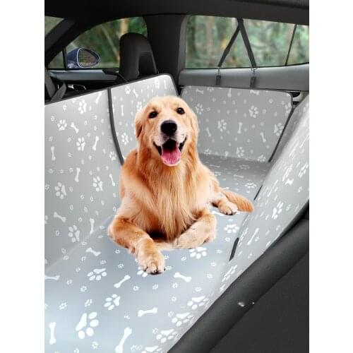 Dog Car Seat Cover Waterproof Pet Transport Dog Carrier Car Backseat Protector Car Mat For Small Large Dogs Dog Bed For The Car