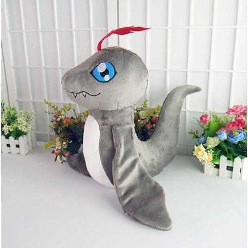 Digital Monster Digimon Pukamon 40cm Dragon Mascot Toy Cosplay Stuffed & Plush Cartoon Doll