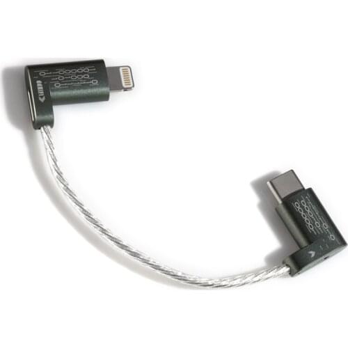 DD ddHiFi MFi06 Lightning to USB TypeC Data Cable 6N Silver Plated OCC Use for Connect iOS devices with TypeC Audio Devices