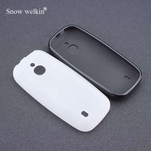 Snow Welkin Gel TPU Slim Soft Anti Skiding Silicone Case Back Cover For Nokia 3310 3G 4G 2.4inch Rubber Bag Coque Fundas