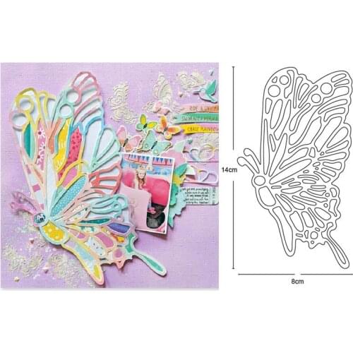 Customized dies Flower Butterfly Metal Cutting Dies DIY Scrapbooking Stamps Craft Embossing Die Cut Making Stencil dies New 2020