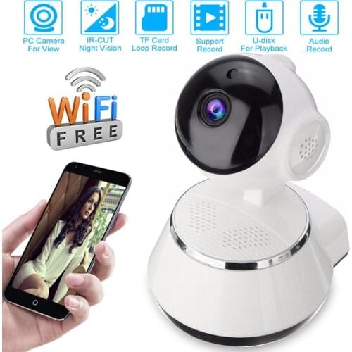 CCTV 1080P Camera 720P HD 1MP CMOS Home Security Babby Monitor WiFi Camera IR Cut IP Camera Pan/Tilt Wireless Surveillance