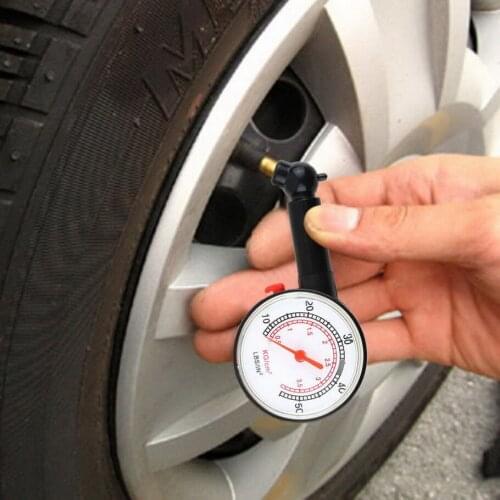 HIGH Car Motor Bike Dial Tire Air Pressure Gauge Meter High Precision Car Tyre Pressure Measurement for Car Diagnostic Tools NEW