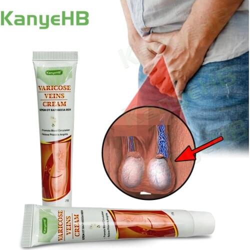 1pcs Varicose Veins Cream Cure Varicocele Ointment Scrotum Varicosity Vasculitis Veined treatment Cream Medical Plaster G002