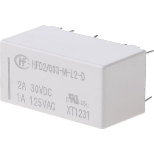 HFD2-003-M-L2-D 3V Coil Bistable Latching Relay High Quality Home Improvement