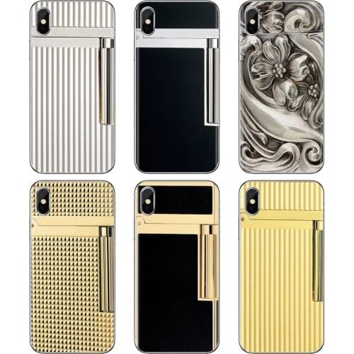 Silicone Housing Lighter art S T Dupont Print For BQ Aquaris C U2 U V X2 X Lite Pro Plus M E4.5 X5 E5 4G 2017 S 5059 6040L