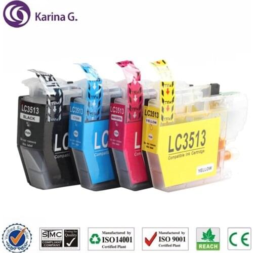 Compatible for Brother LC3513 LC3511 ink Cartridge suit for Brother MFC-J690DW MFC-J890DWW etc