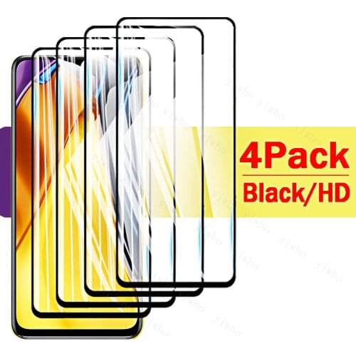 M3 Pro 5G Full Tempered Glass For Xiaomi Poco X3 Pro NFC Screen Protector Poco F3 Pro F2 M3 Poco X3Pro X3NFC Protective Film