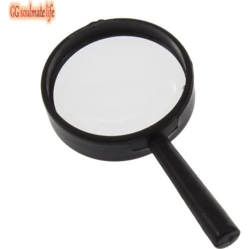 New 1pcs Reading 5X Magnifier Hand Held Magnifying Glass Loupe Reading Jewelry 25mm handheld Magnifier Hot Selling