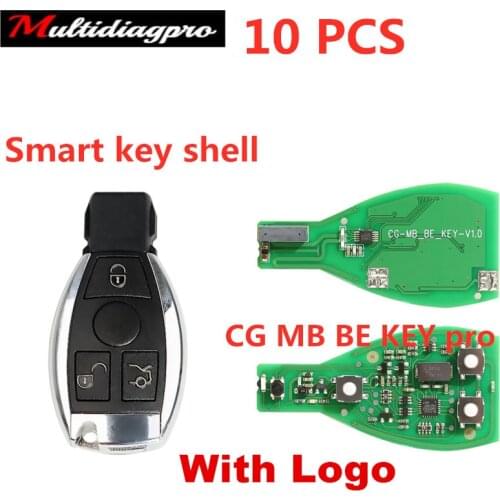 10PCS CG CGDI MB BE KEY pro 315MHZ/433MHZ With Logo