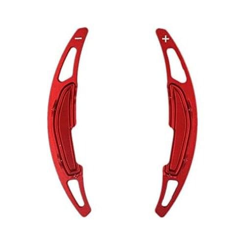 2Pcs Aluminum alloy Car Steering Wheel Shift Paddle Shifter Extension for M2 M3 M4 M5 M6 X5M Car Sticker