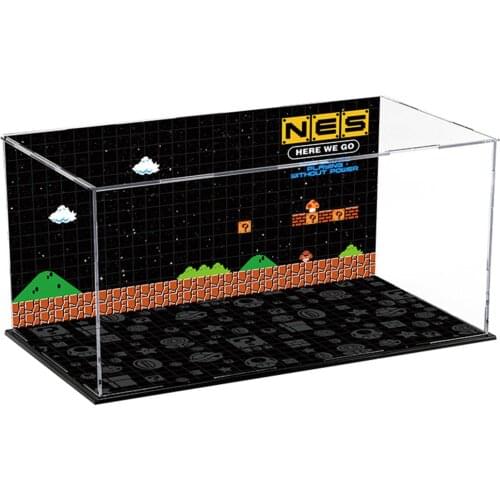 45 X 25 X 25cm Building Block Acrylic Display Box For 71374 ( Only Inclued Display Box )