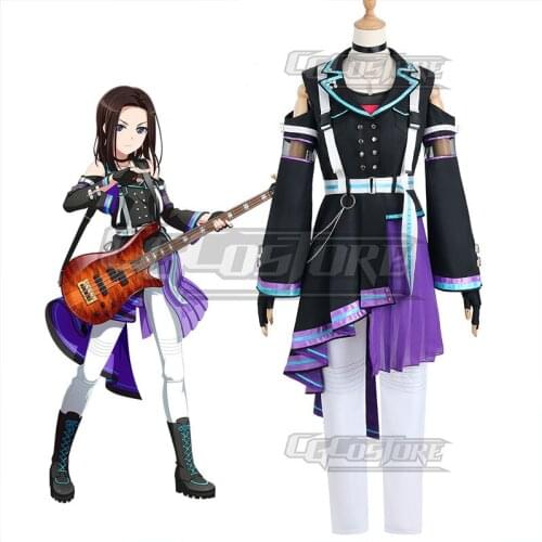 Anime Bang Dream! Cosplay Costume Nyubara Reona 8th Live RAISE A SUILEN LAYER Dress Christmas Halloween Free shipping CG814LHY