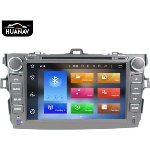 Android5.1 Car CD DVD player GPS navigation For Toyota Corolla 2007-2013 car Radio player Auto Multimedia stereo headunit setnav