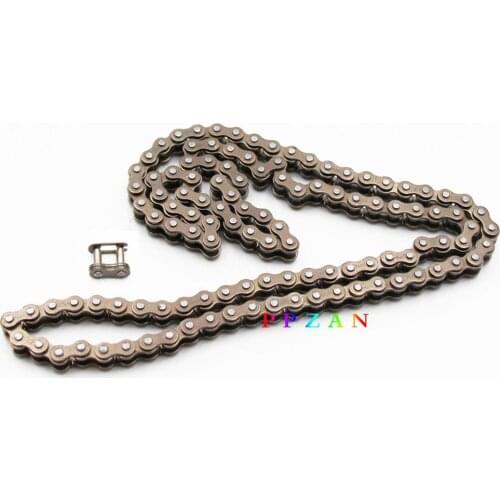 25H 114 Links Drive Chain with Spare 25H Master Link For Mini PIT Pocket Rocket Quad Dirt Bike ATV Electric Scooter PPZAN new