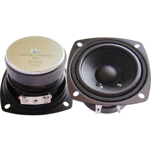 3 Inch 6Ohm 35W HIFI Speaker Unit 85mm Full Range Long Stroke Speaker Shielded Magnetic System Loudspeaker Comparable AURA 2PC