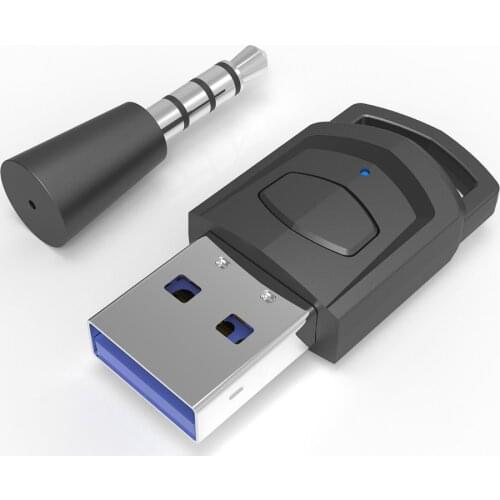 For PS5/PS4/PC Audio Adapter 5.0 Bluetooth Audio Transmitter PC Bluetooth Adapter Wireless Headset Receiver Small And Portable