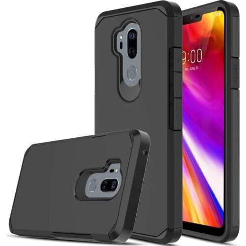 Dual Layer Hybrid Armor Case Slim Thin Shockproof Soft TPU Rubber Hard PC Back Cover For LG G7 ThinQ / G7+ G710EM G710PM G710VMP
