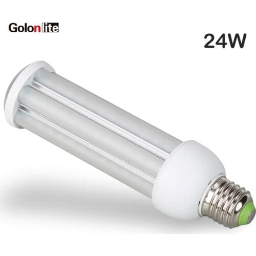 Golonlite E27 LED corn bulb 30W E26 GX24 2 pins 4 pins LED PLC light 360 degree 24W 18W 13W 10W 7W 5W G24 LED PL Lamps 220V 230