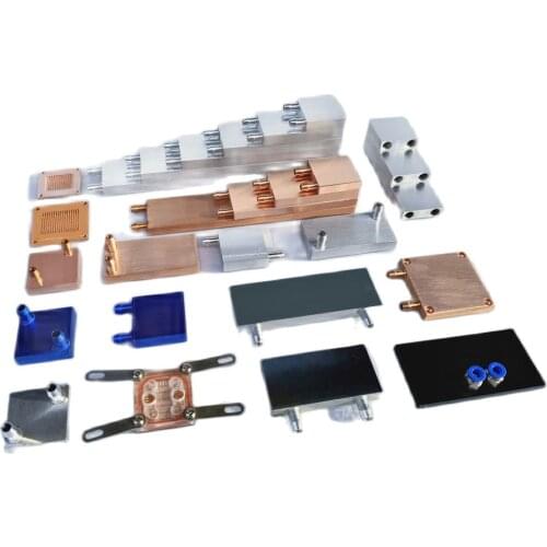 Water cooler head CPU cold water mechanism cold sheet water cooler head water cooler plate 40*40*80*120*160*200