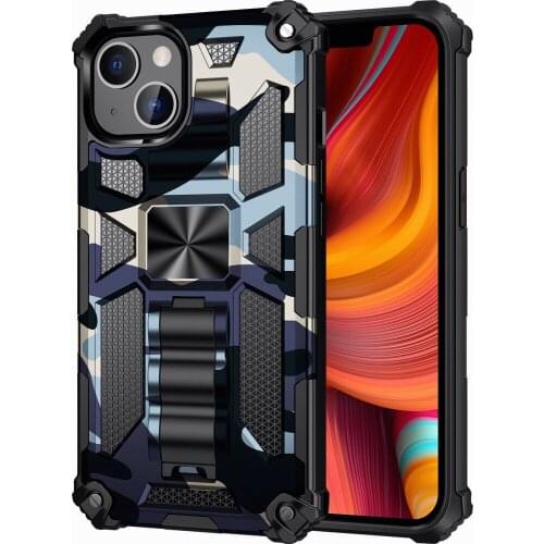 KEYSION Camouflage Shockproof Armor Case for iPhone 13 Pro Max 13 Mini Ring Car Holder Back Cover For iPhone 11 Pro Max 12 Mini